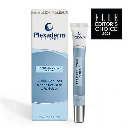 Plexaderm Rapid Reduction Serum - Visibly Reduces Under-Eye Bags & Wrinkles | Instant eye serum that visibly reduces under-eye bags, puffiness, wrinkles & dark circles in minutes